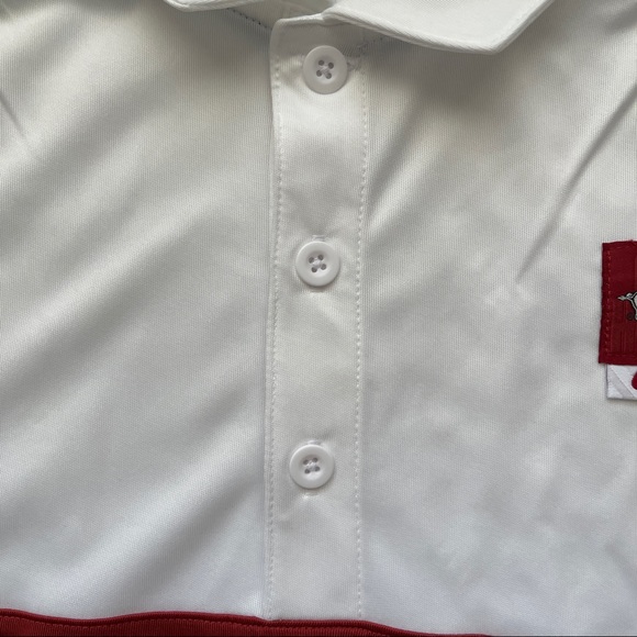 NIKE ARKANSAS RAZORBACKS POLO SHIRT FOOTBALL NCAA - Picture 5 of 7